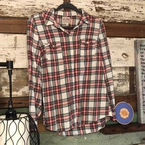 SOLD Flannel top